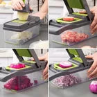 CORTADOR DE VEGETALES Y FRUTAS  MULTIFUNCIÓN 10 EN 1