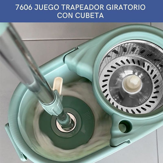 TRAPEADOR GIRATORIO MAS CUBETA