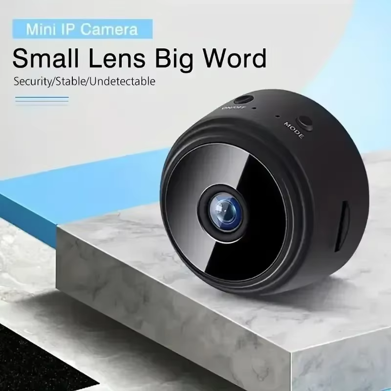 MINI CAMARA DE VIGILANCIA CON WIFI PARA EL HOGAR