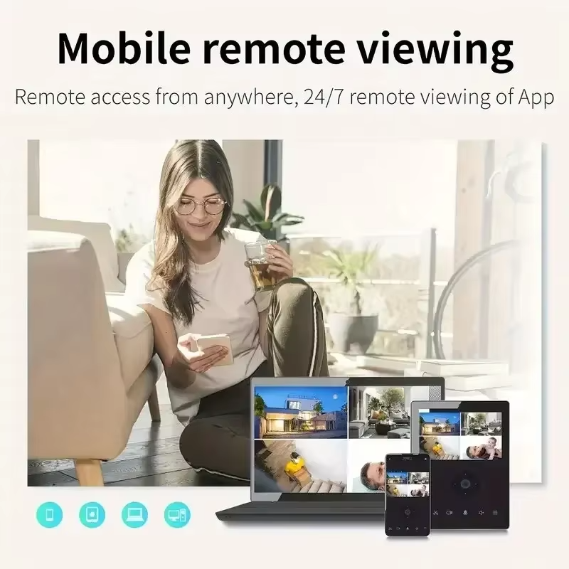 MINI CAMARA DE VIGILANCIA CON WIFI PARA EL HOGAR