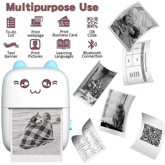 MINI IMPRESORA TERMICA PORTATIL